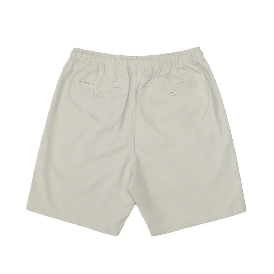 A Thousand Futures 'Lucky' Canvas Twill Shorts - Bone