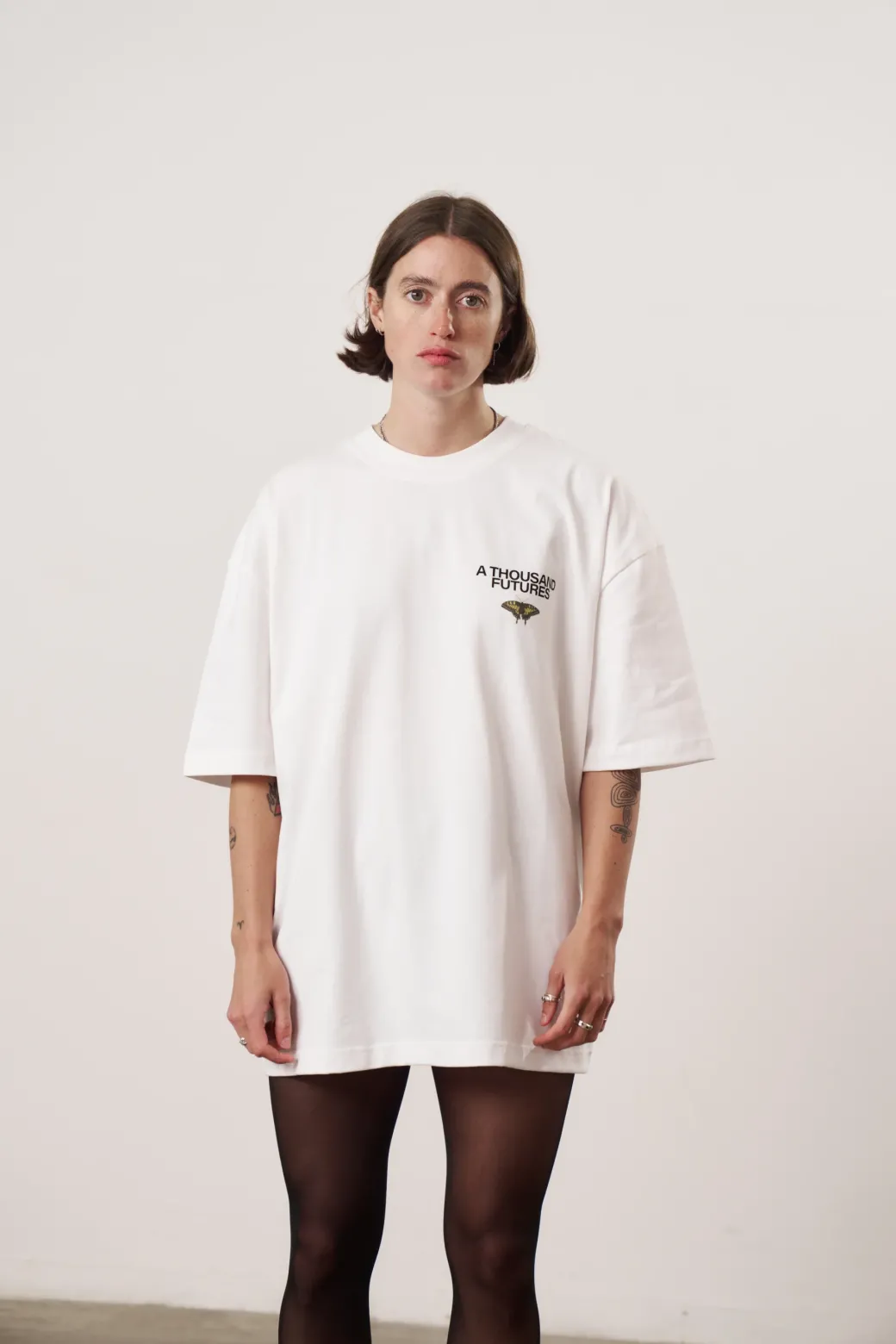 A Thousand Futures x GK 'A New Path' Tee - White