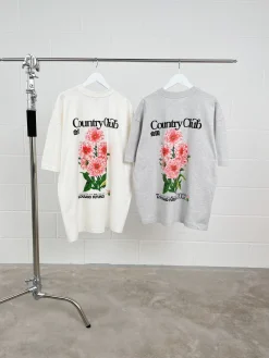 A Thousand Futures x GK 'Country Club' Tee - Off-White