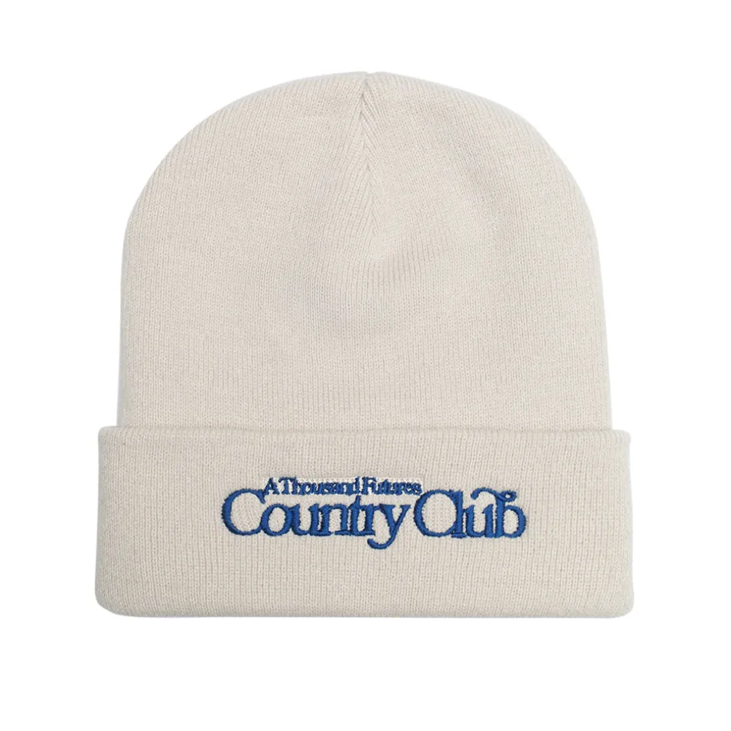A Thousand Futures x GK 'Country Club' Beanie - Sand