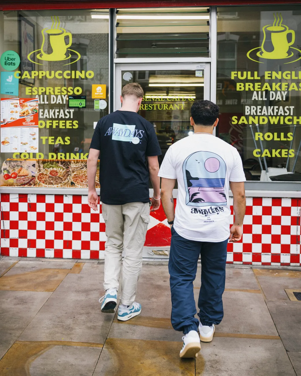 AwayDays 'Round The World' Tee - Black