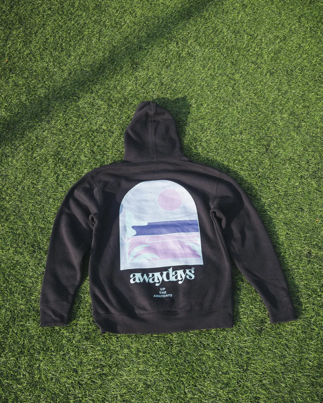 AwayDays 'Tropical Pitch' Hoodie - Black