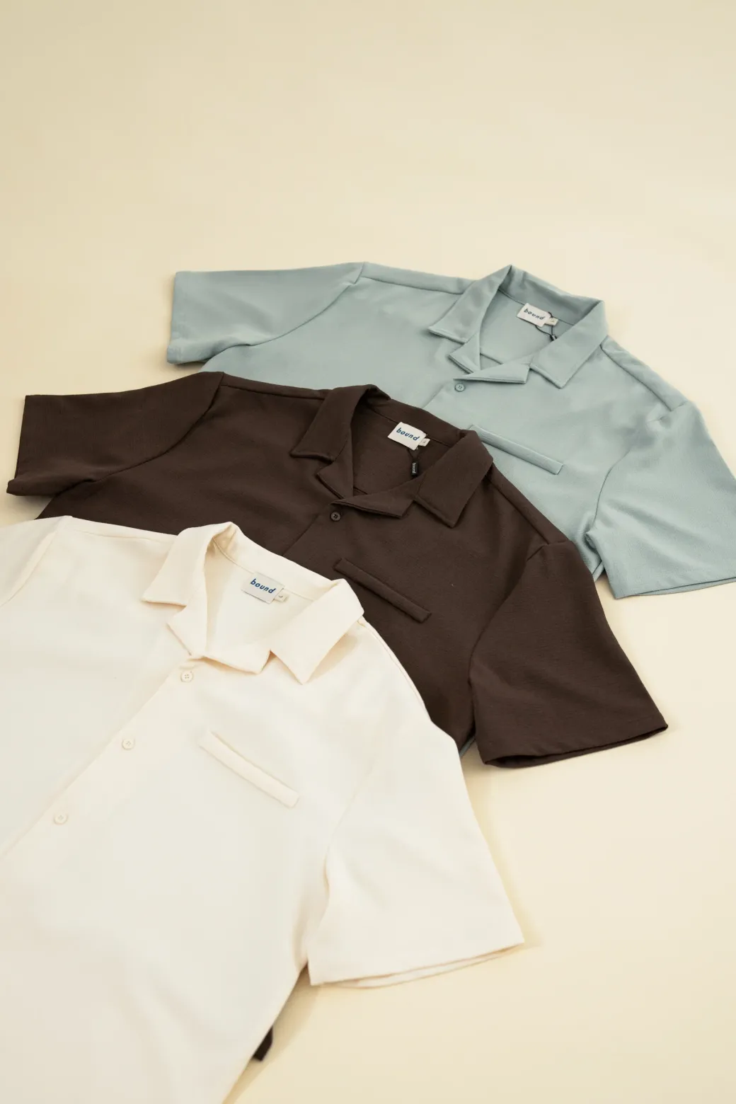 bound Heavy Cuban Textured SS Shirt - Cocoa Brown