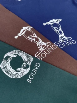 bound 'Marissa Angling' Tee - Navy