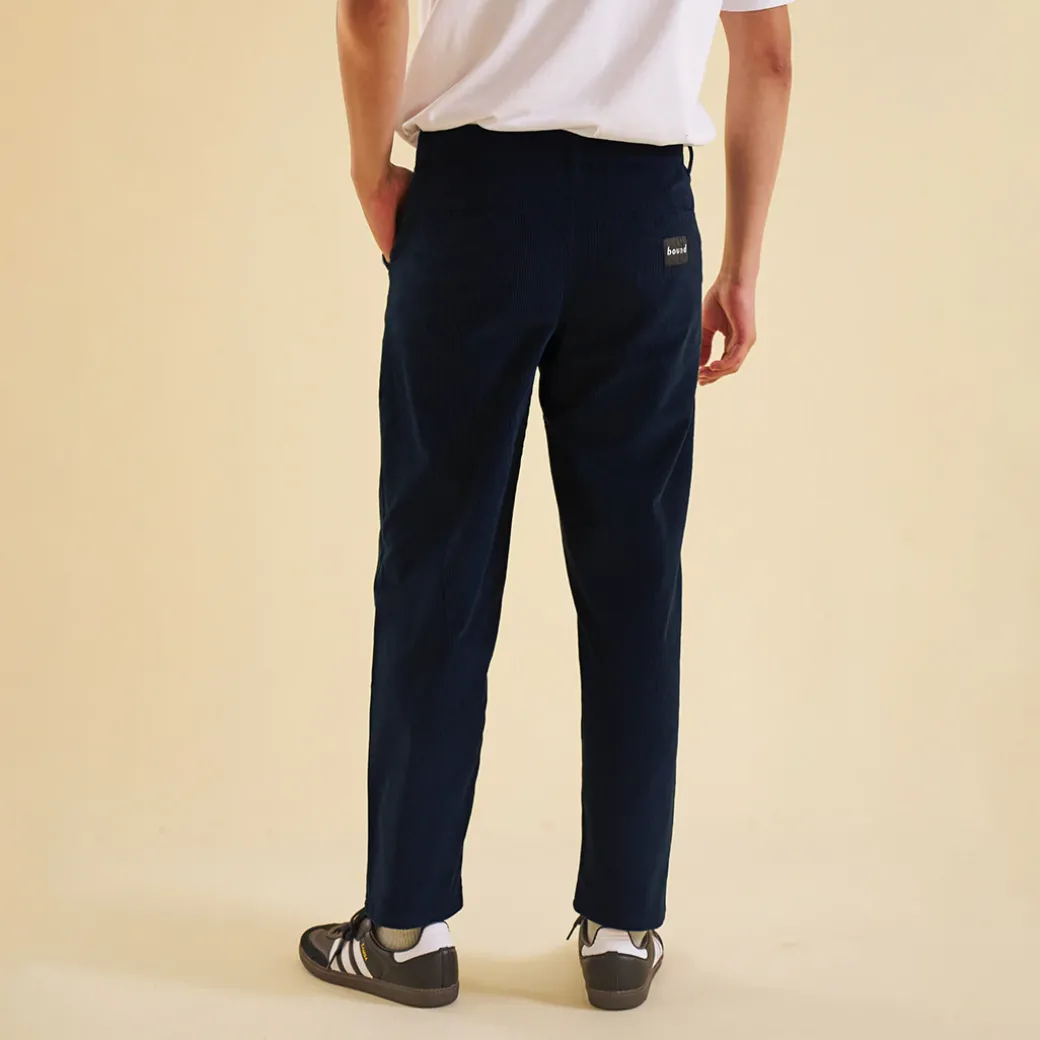 bound 'Ocean Navy' Corduroy Trousers