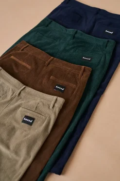 bound 'Ocean Navy' Corduroy Trousers