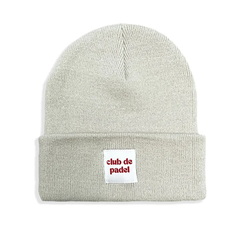 Club de Padel Beanie - Green / Grey / Cream / Navy