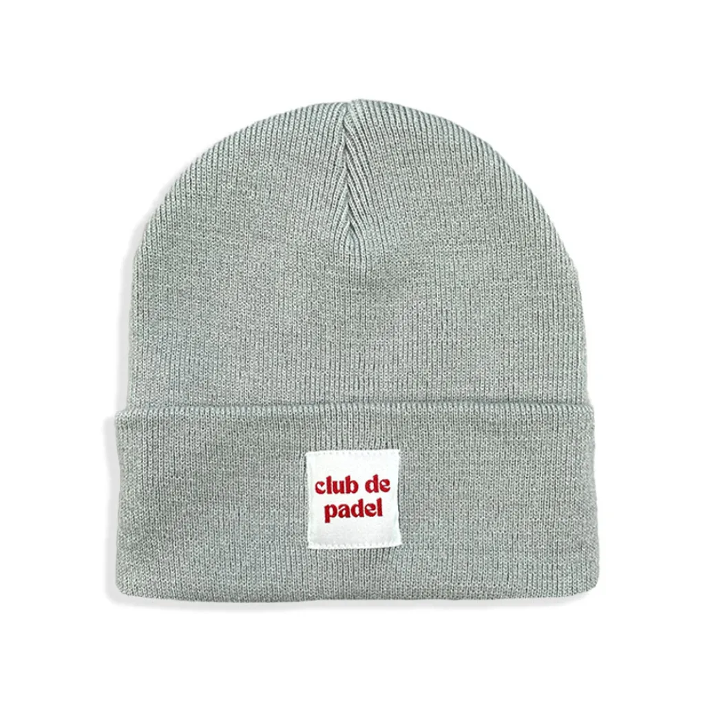 Club de Padel Beanie - Green / Grey / Cream / Navy