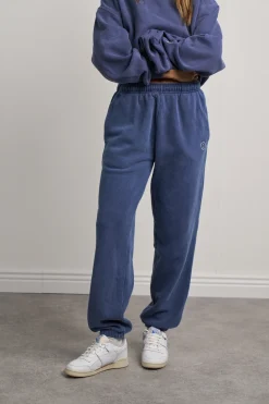 Essentials Vintage Washed Joggers - Navy