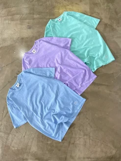 Essentials Vintage Washed Tee - Seafoam