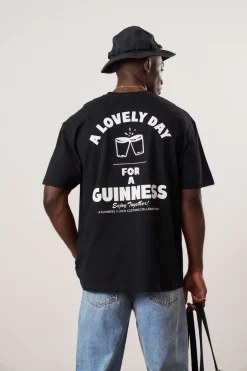 Guinness x UN:IK 'Enjoy Together' Tee & Print Bundle - Black