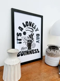 Guinness x UN:IK 'Jungle' Print - White
