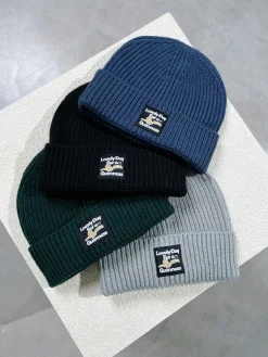 Guinness x UN:IK Ribbed Beanie - Indigo Blue