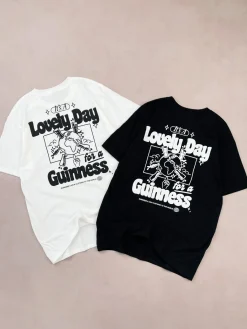 Guinness x UN:IK 'Worldwide' Tee - White