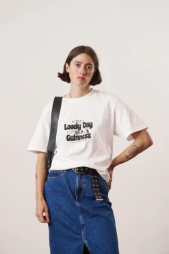 Guinness x UN:IK 'Worldwide' Tee - White