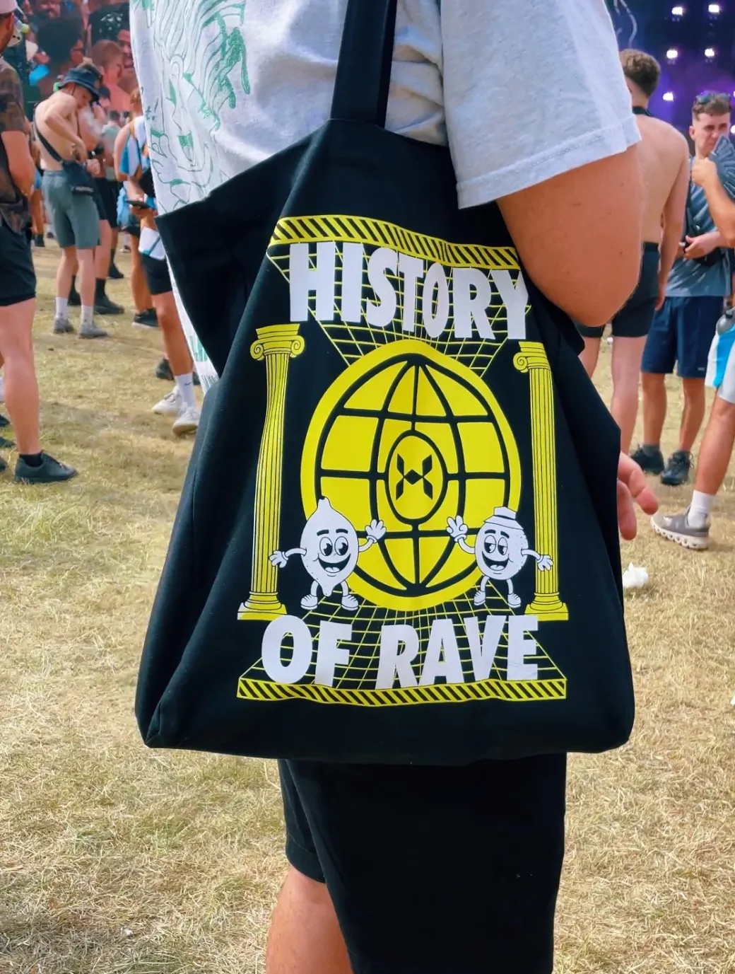 History Of Rave 'Colosseum' Shopper Tote Bag