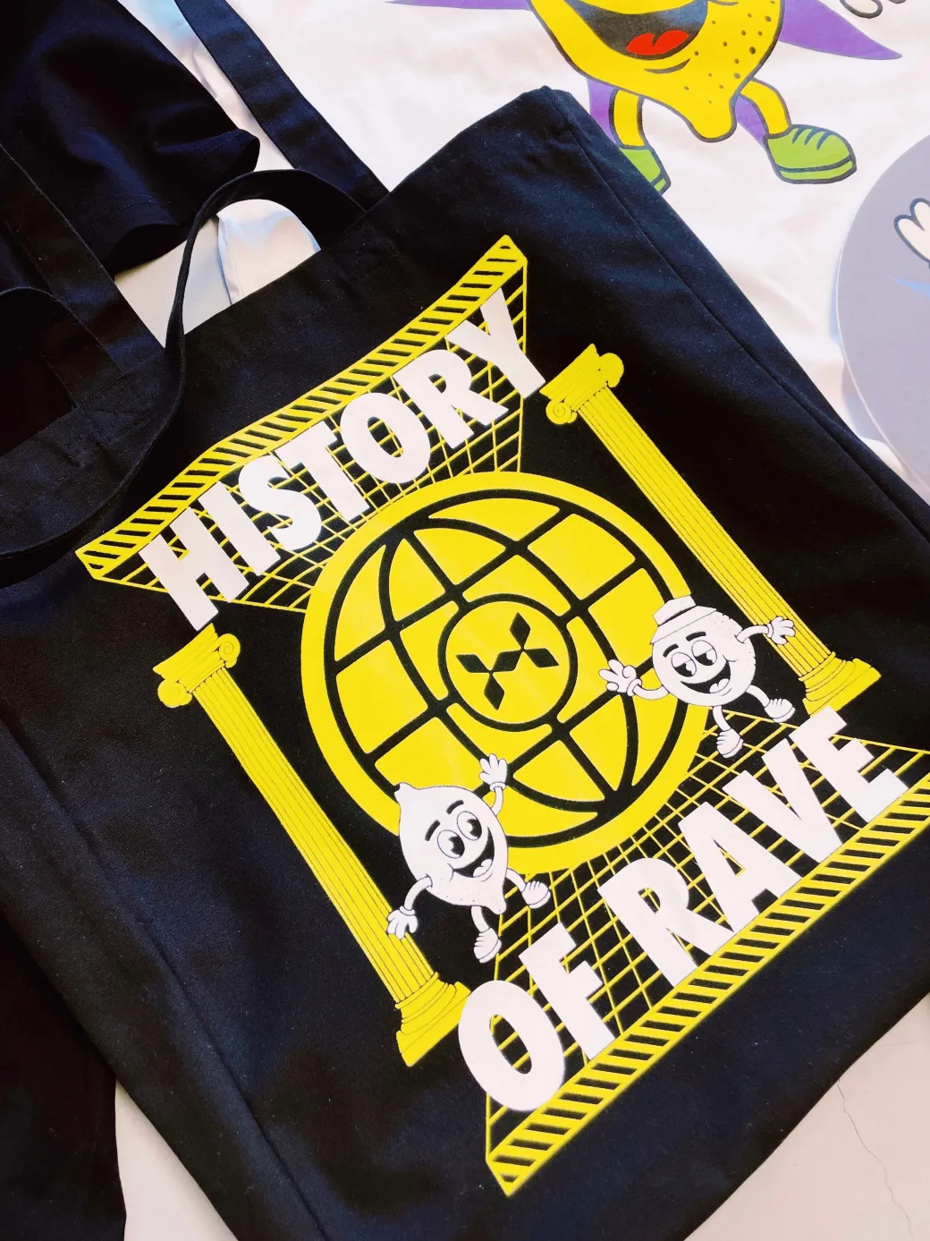 History Of Rave 'Colosseum' Shopper Tote Bag