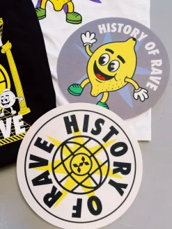 History Of Rave 'Lemon' Vinyl Slipmat