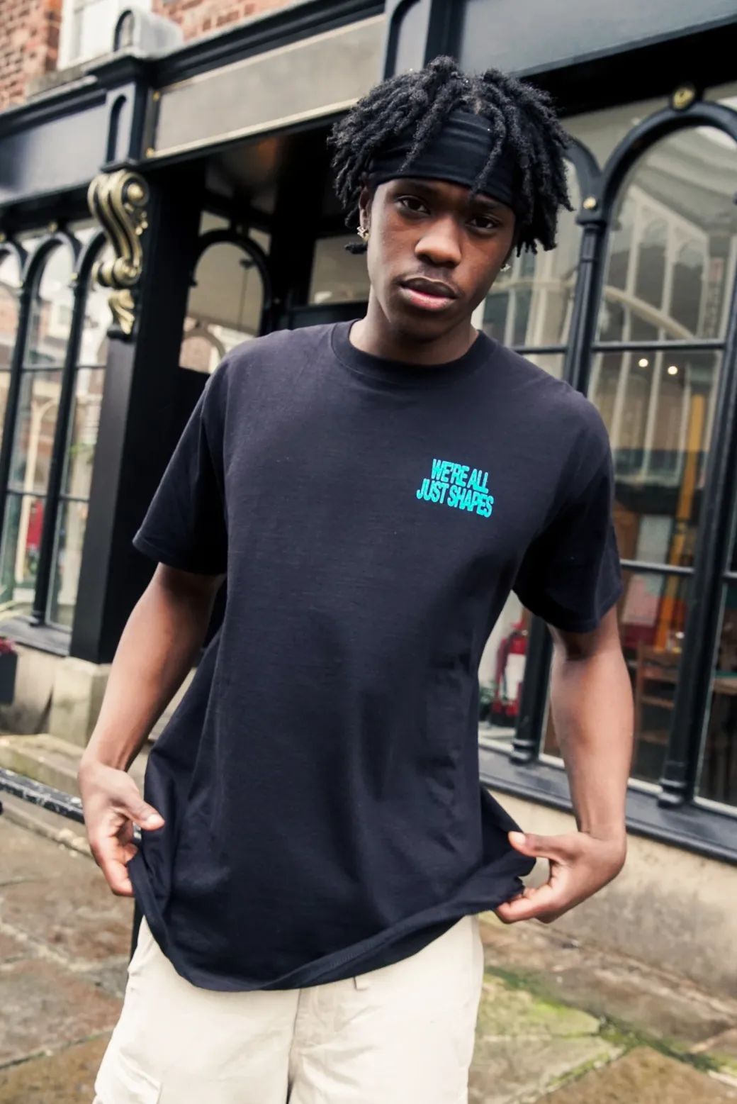 KBAR X UN:IK 'Shapes' Tee - Black