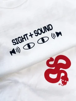 KBAR X UN:IK 'Sight & Sound' Tee - White