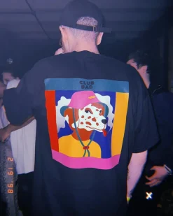 Melé X Club Bad 'Dalmatian' Tee - White
