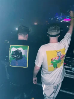 Melé x Club Bad 'Summer Tiger' Tee - White