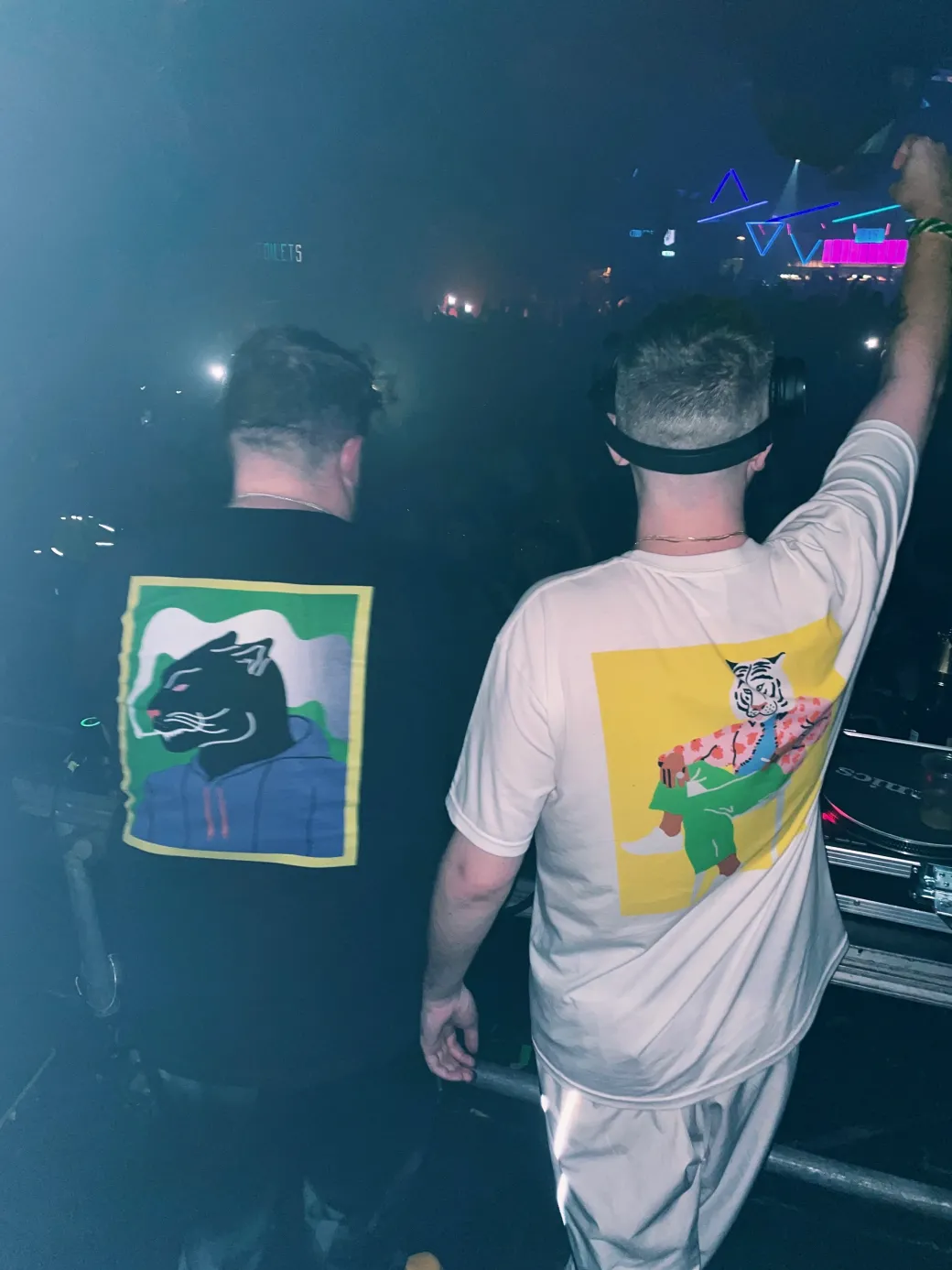 Melé x Club Bad 'Summer Tiger' Tee - White