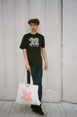 Other Side Store 'Bubble' Tee - Black