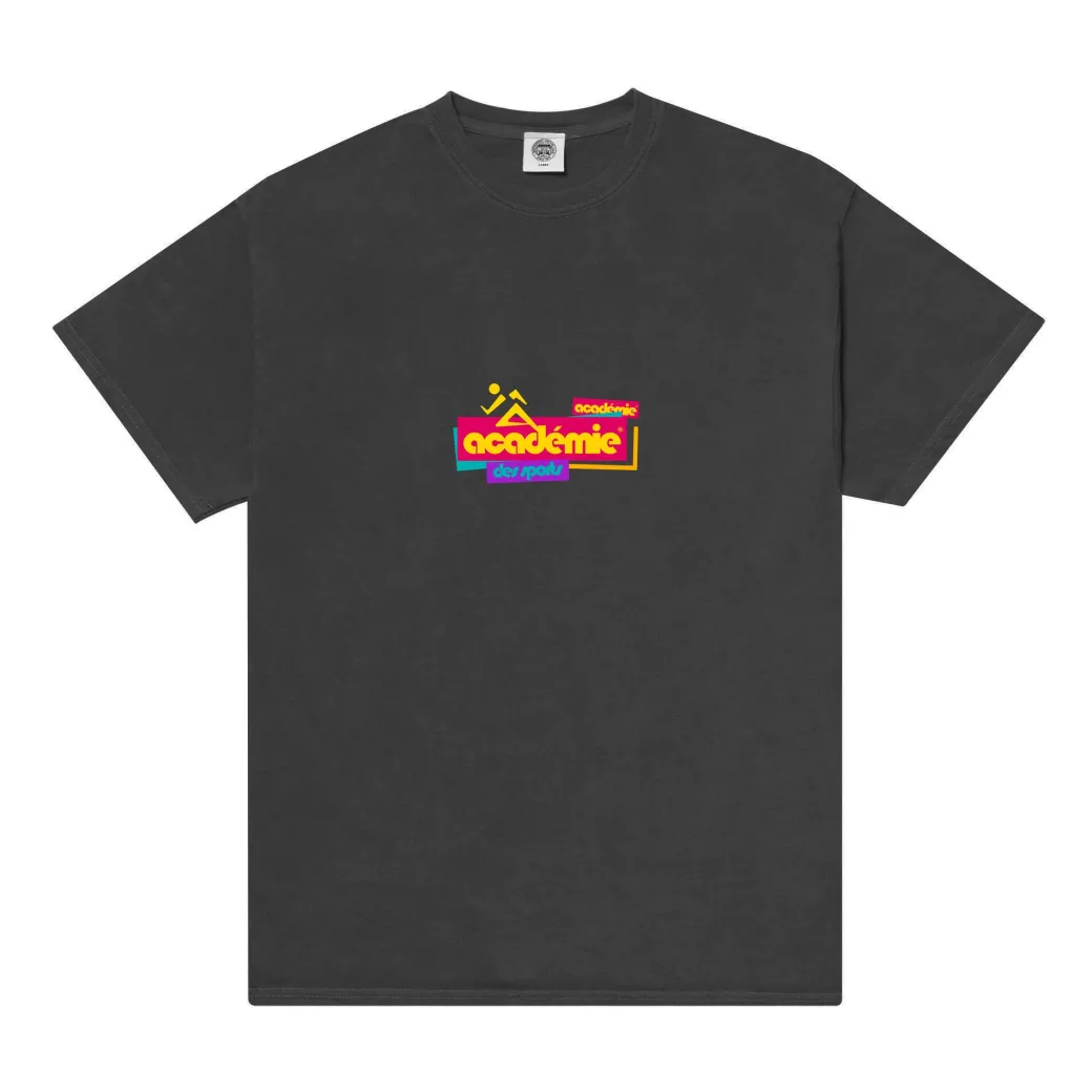 Vice 84 *10 Years Of* 'Retro Runner' Acid Wash Tee - Black