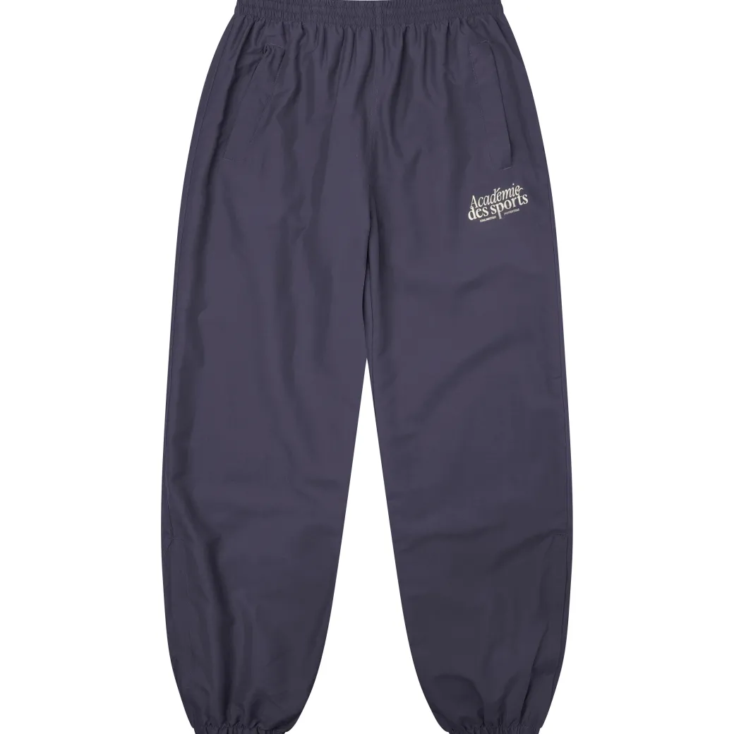 Vice 84 'Académie Des Sports Script' Nylon Trackpants - Navy