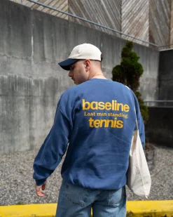 Vice 84 'Baseline' Sweater & Jogger Set - Vintage Washed Navy