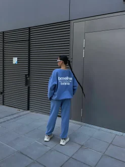 Vice 84 'Baseline' Sweater - Vintage Washed Baby Blue