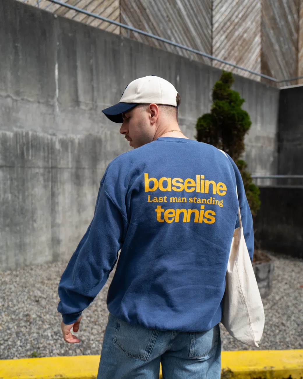 Vice 84 'Baseline' Sweater - Vintage Washed Navy