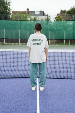Vice 84 'Baseline' Washed Tees Twinpack - Green/Stone