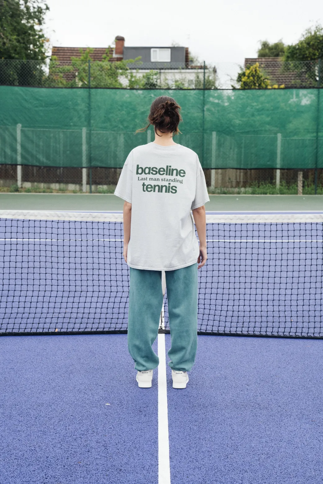 Vice 84 'Baseline' Washed Tees Twinpack - Green/Stone