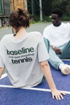 Vice 84 'Baseline' Washed Tees Twinpack - Green/Stone