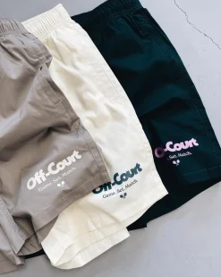 Vice 84 'Off-Court GSM' Beach Shorts - Lemon