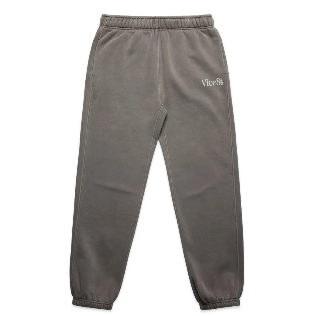 Vice 84 Premium Joggers - Faded Grey
