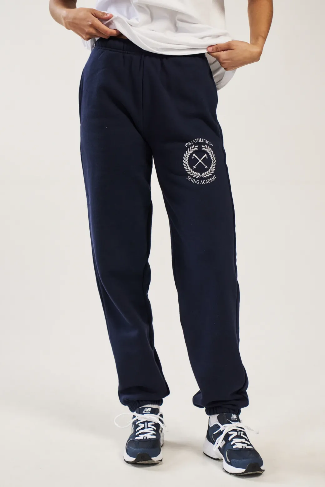 Vice 84 'Ski Academy' Joggers - Navy
