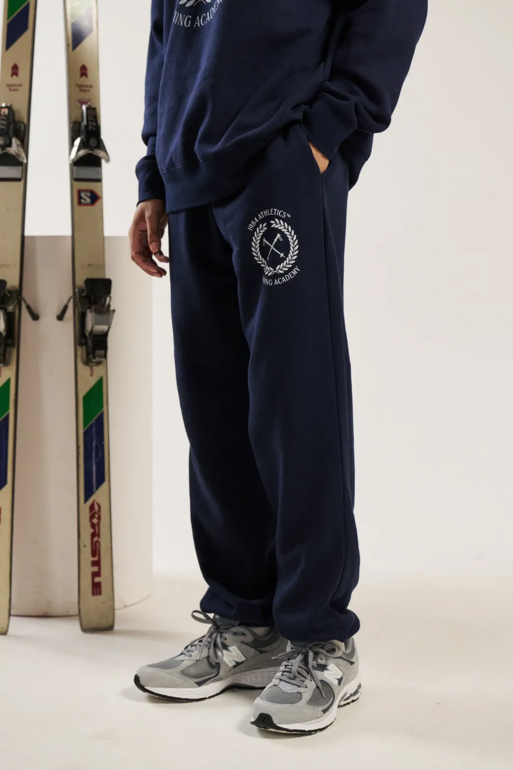 Vice 84 'Ski Academy' Joggers - Navy