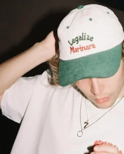 World Famous Gordos 'Legalize Marinara' Corduroy Cap