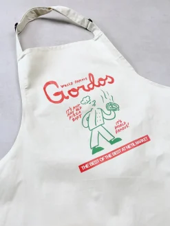 World Famous Gordos x Hephee 'World Famous' Apron - Natural