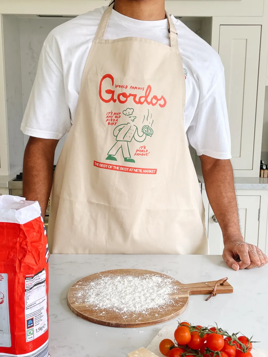 World Famous Gordos x Hephee 'World Famous' Tee & Apron Bundle
